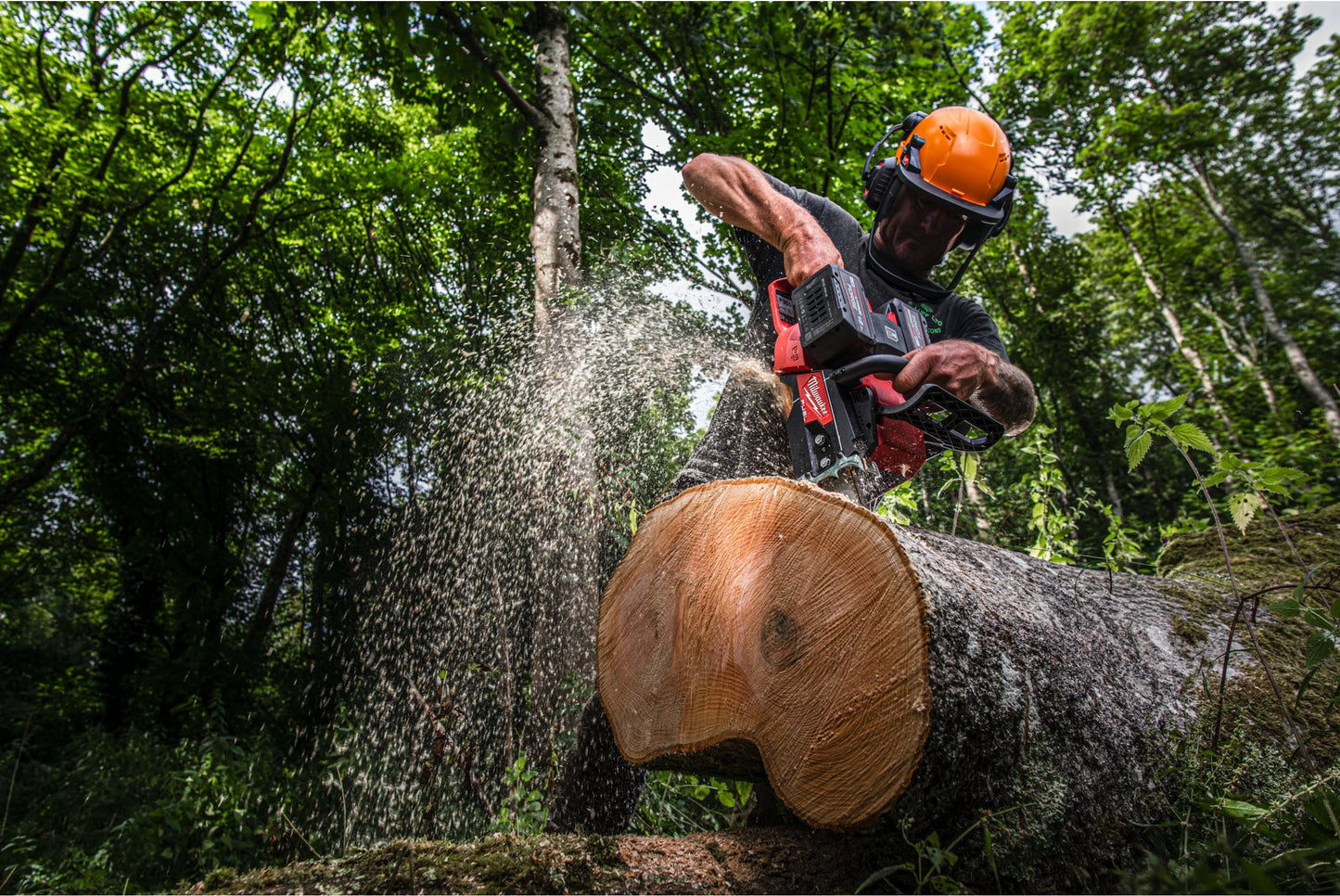 Motoserra de doble bateria de 50 cm Milwaukee M18F2CHS50-802