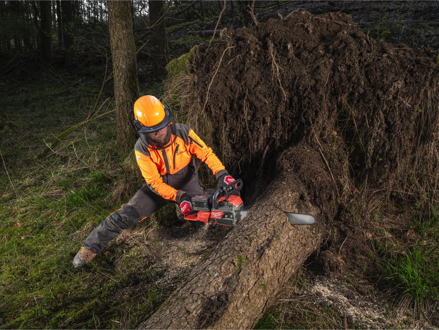 Motoserra de doble bateria de 50 cm Milwaukee M18F2CHS50-802