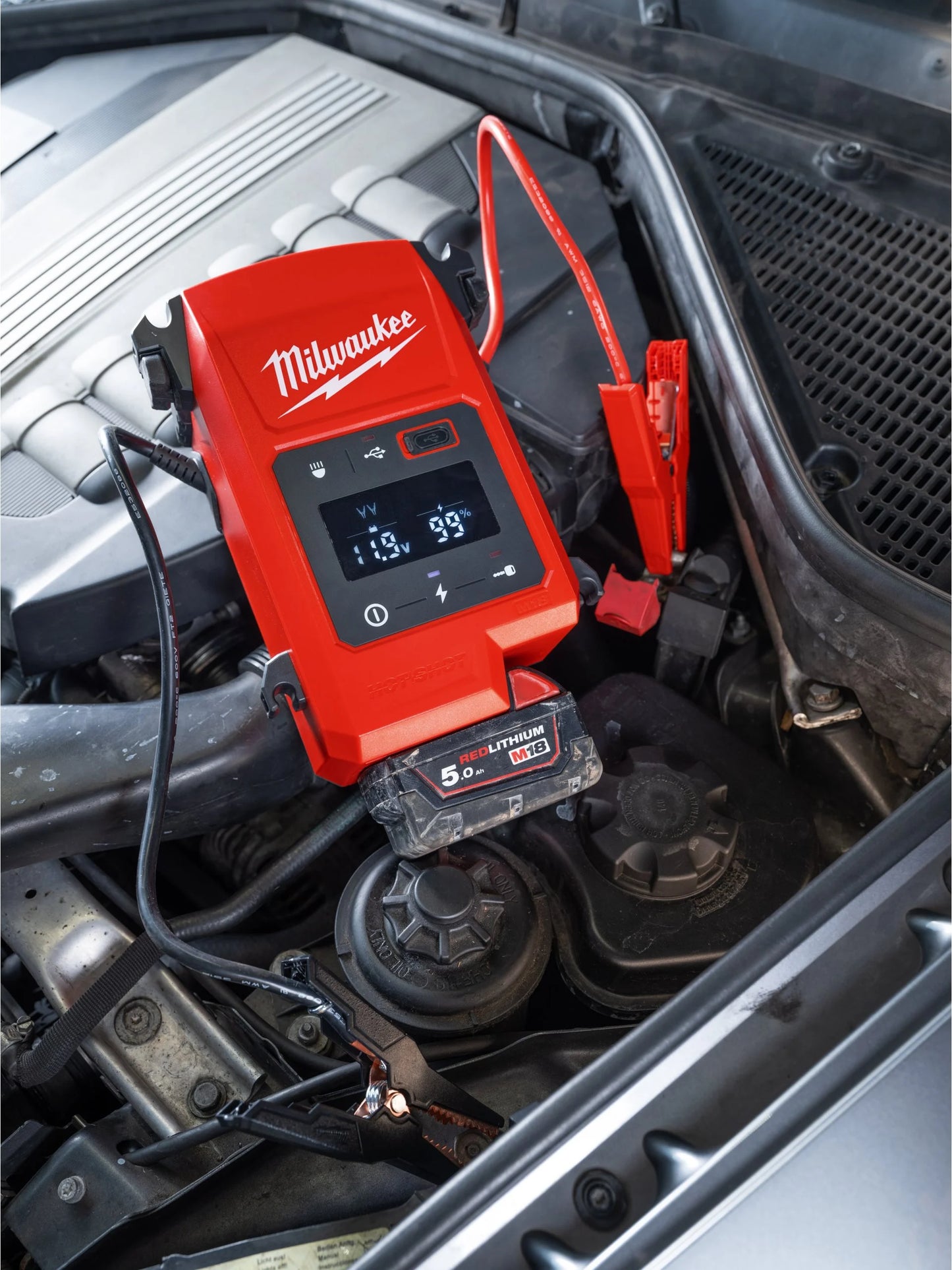 Arrencador per a vehicles M18 2.000 A Milwaukee