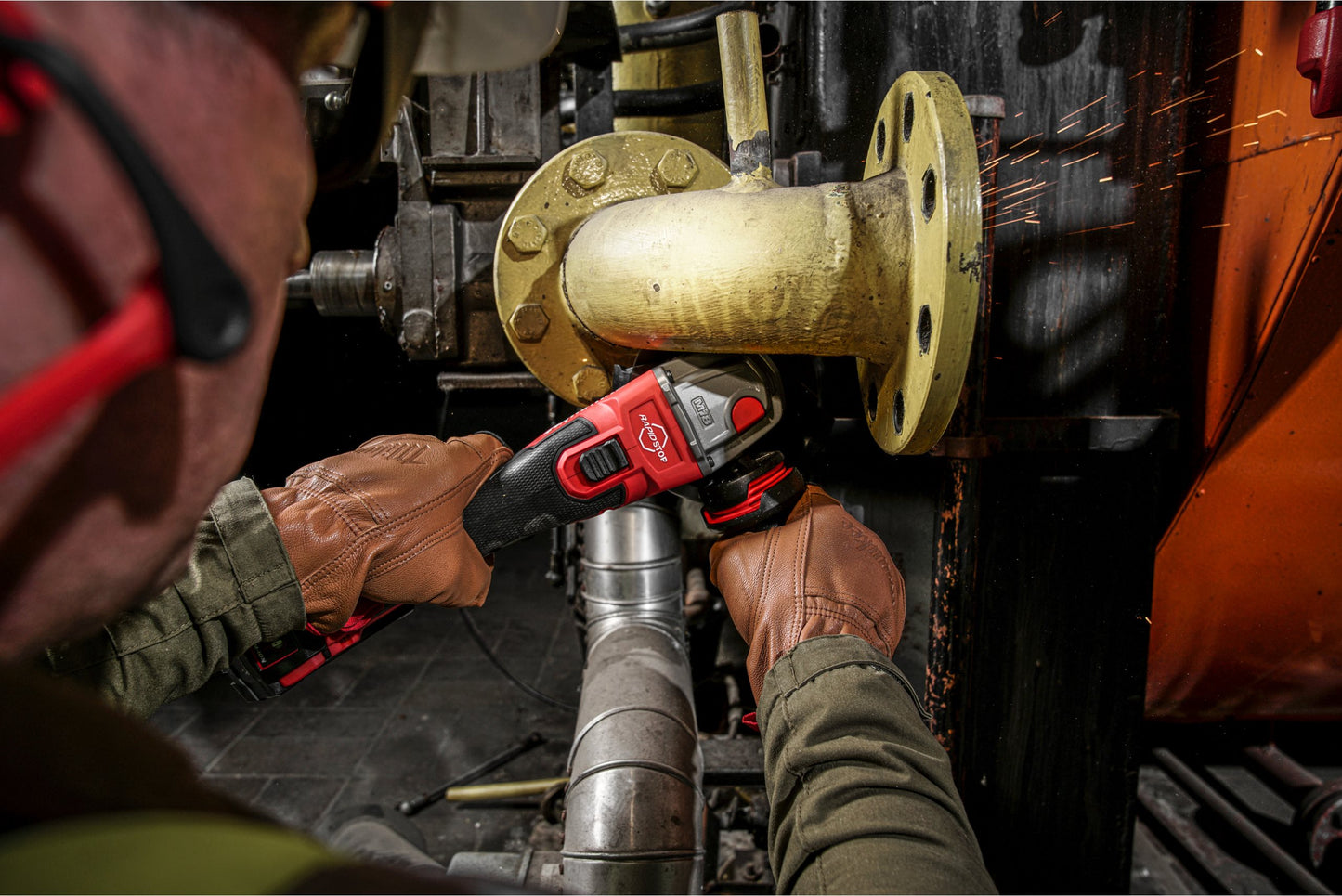 Esmoladora angular M18 de 125mm Fuel ONE-KEY amb maletí Milwaukee M18 ONEFSAG125XB-0X