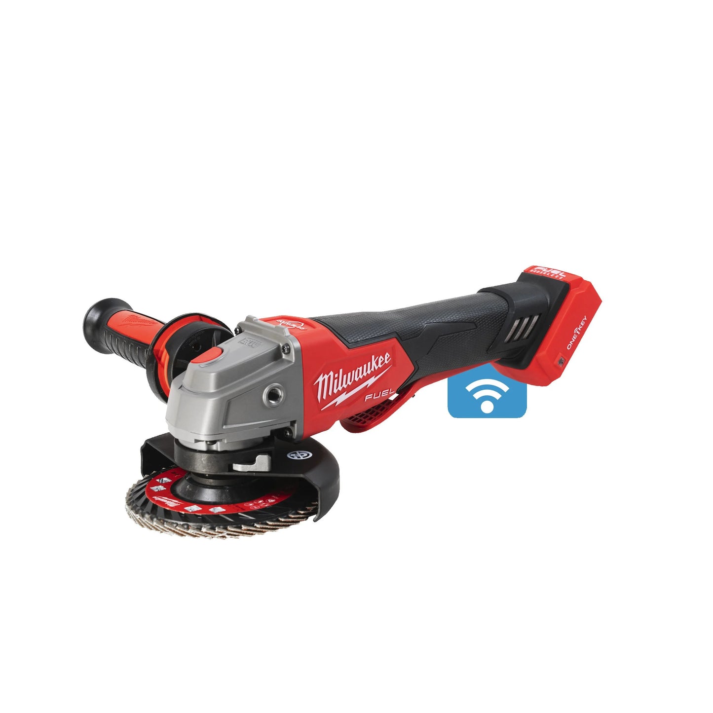 Esmoladora angular M18 de 125mm Fuel ONE-KEY amb maletí Milwaukee M18 ONEFSAG125XPDB-0X