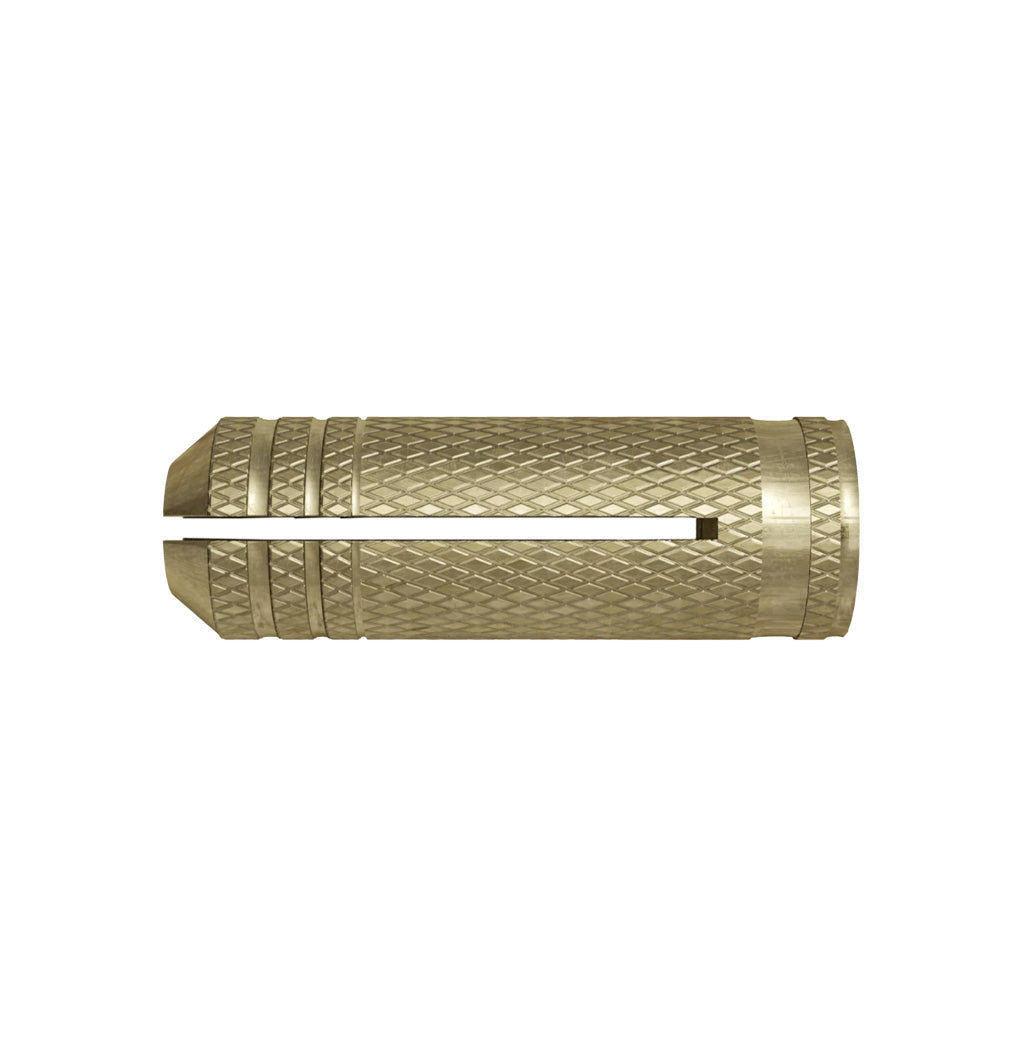 Caixa de 100 tacs de fixació de llautó MS 6x22 per a cargols mètrics Fischer