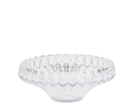 Fruiter clàssic de vidre tallat Ø31x12cm Andrea House