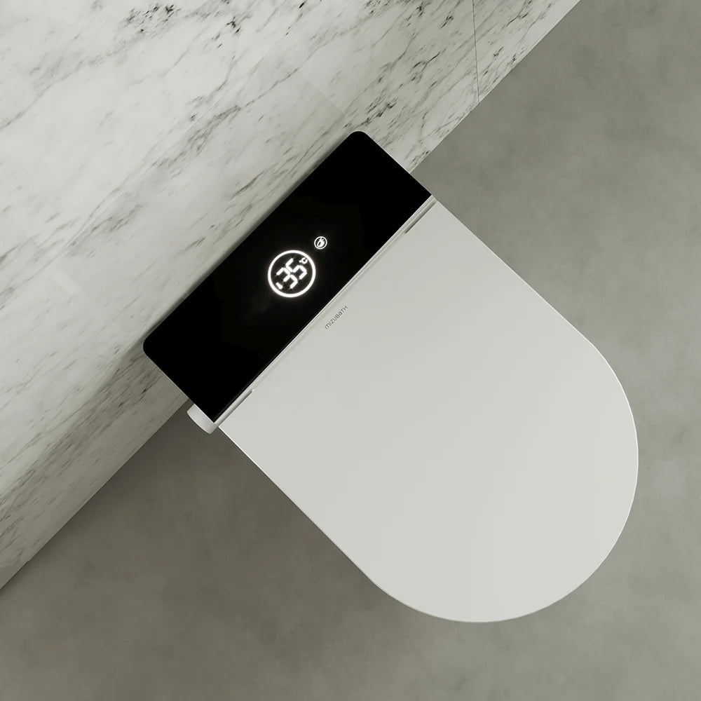 Inodor japonès amb Smart Cleaning Mizubath Rada de terra