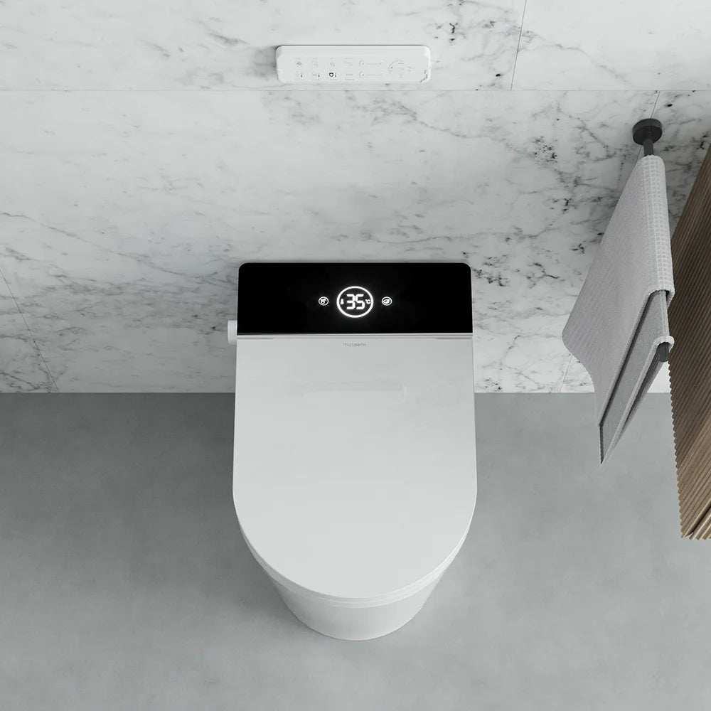 Inodor japonès amb Smart Cleaning Mizubath Rada de terra