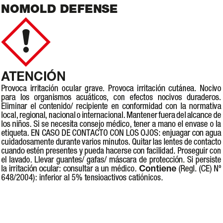 Esprai de protecció activa contra la floridura, 500 ml Fila NOMOLD DEFENSE