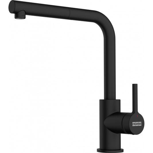 Aixeta de cuina extraïble Lina L Pull Out negra mat Franke 115.0712.435