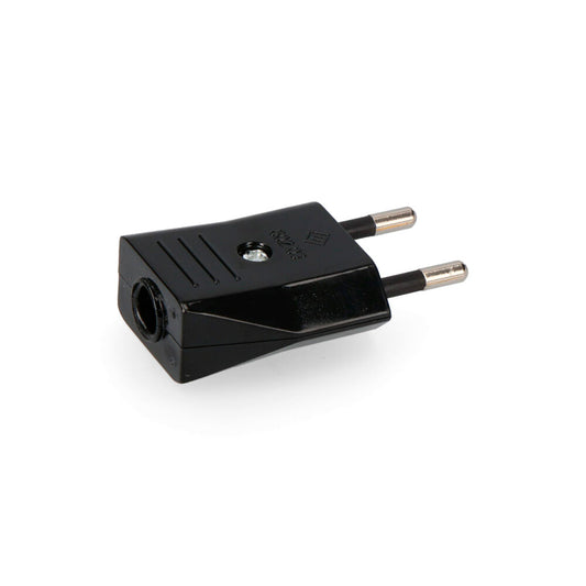 Clavilla de 10 A i 250 V, 4 mm, negra EDM R40002