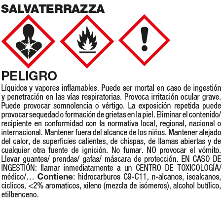 Garrafa ant—infiltracions consolidant transpirable, 1 L Fila SALVATERRAZZA