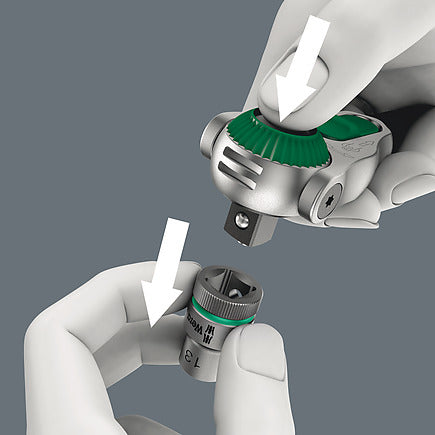 Carraca Zyklop Speed amb quadrat d’1/4" Wera 8000 A
