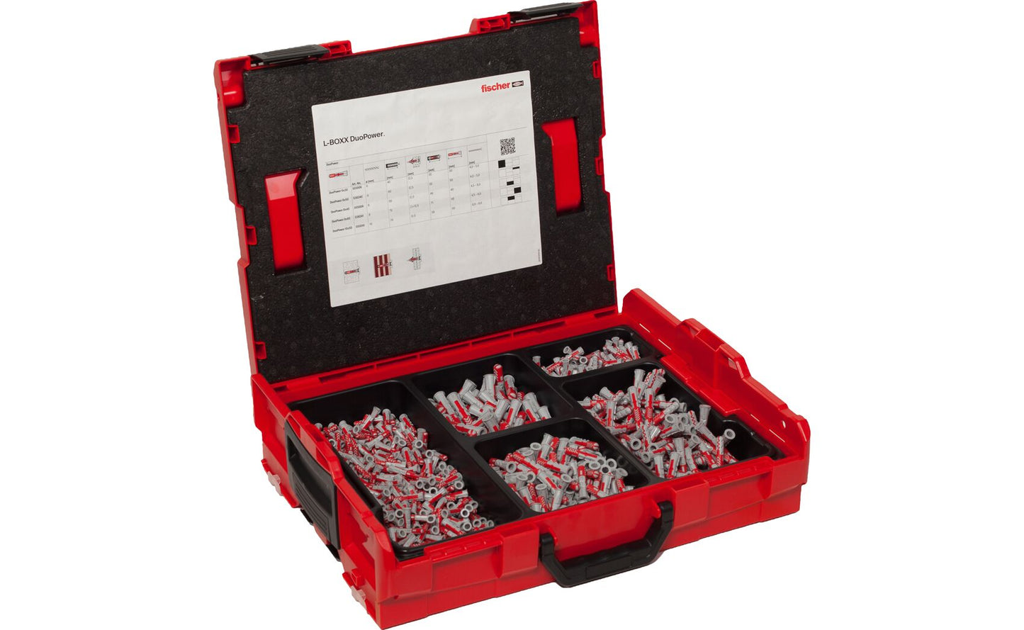 L-BOXX Surtit de tacs DuoPower 910 unitats Fischer