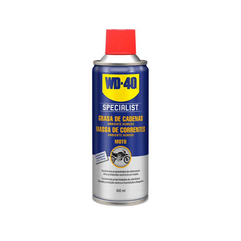 Greix per a cadenes per a ambients humits 400 ml MOTO WD-40