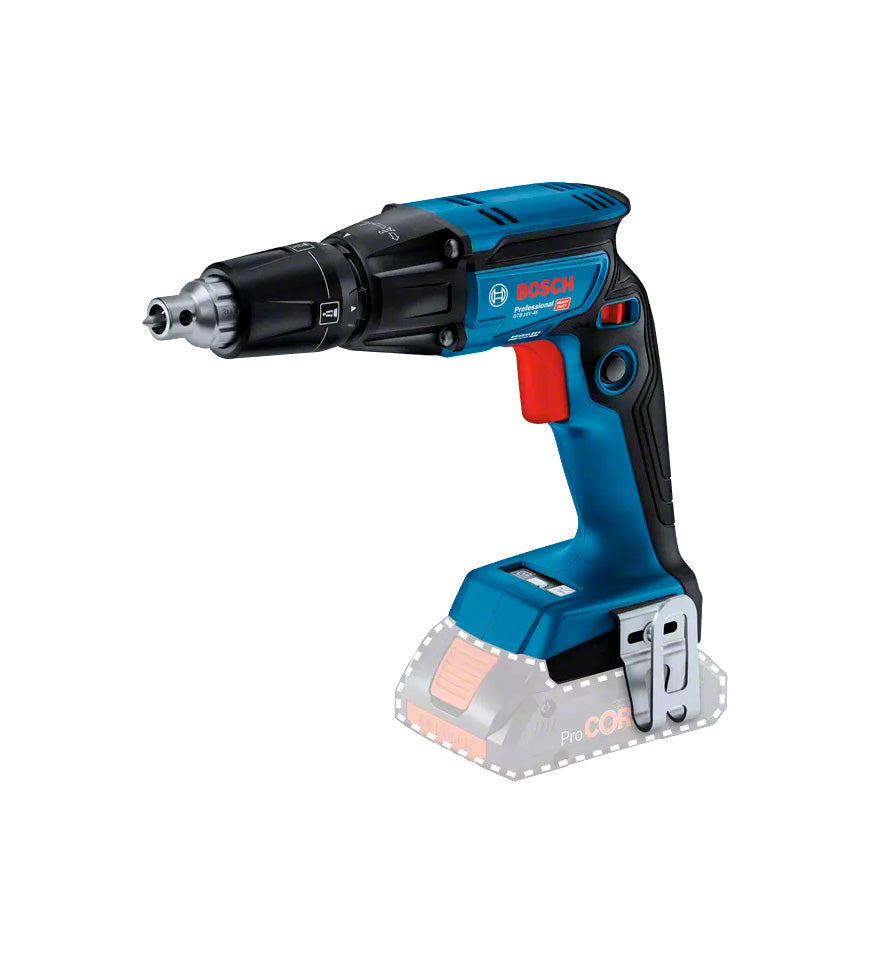 Tornavís per a plaques de guix amb bateria 18 V + 2 bateries de 4 Ah + carregador + maletí Bosch GTB 18V-45