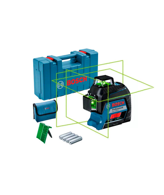 Nivell làser de 3 línies a 360º verdes Bosch GLL 3-80 G