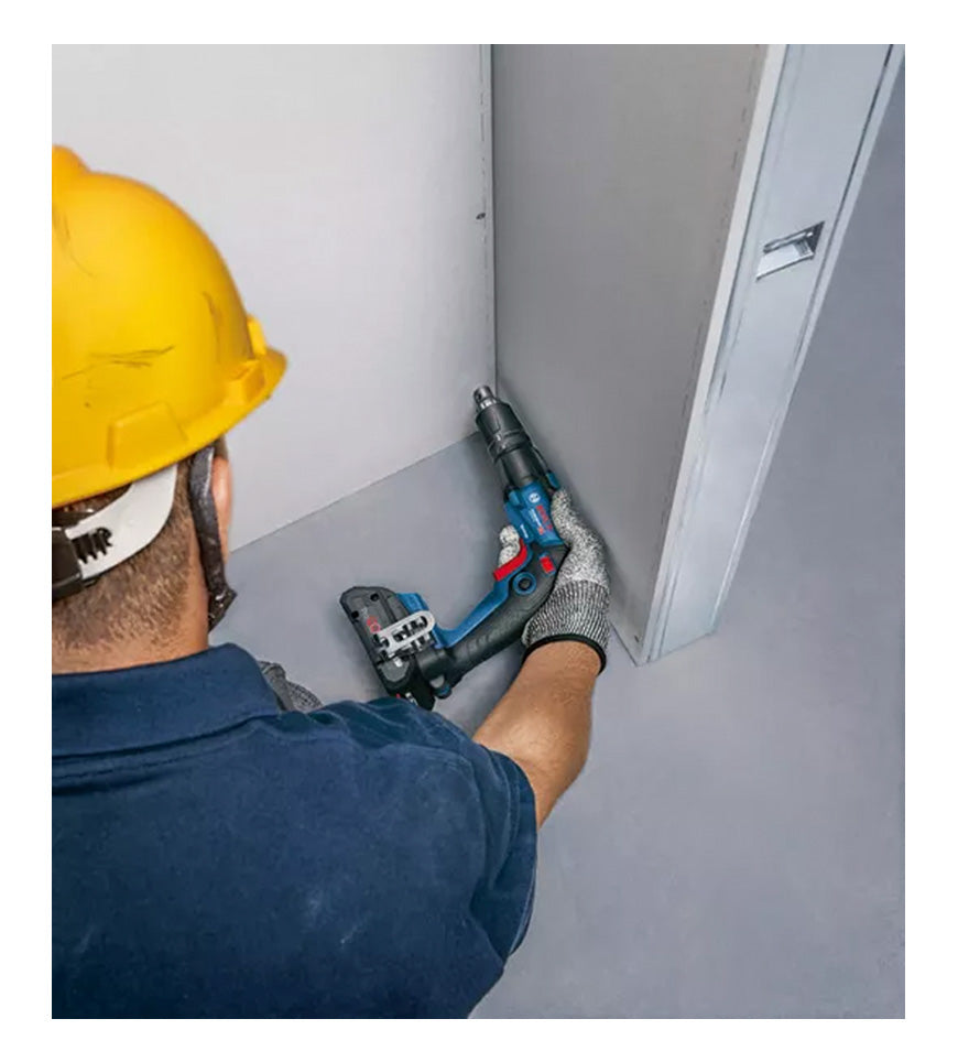 Tornavís per a plaques de guix amb bateria 18 V + 2 bateries de 4 Ah + carregador + maletí Bosch GTB 18V-45