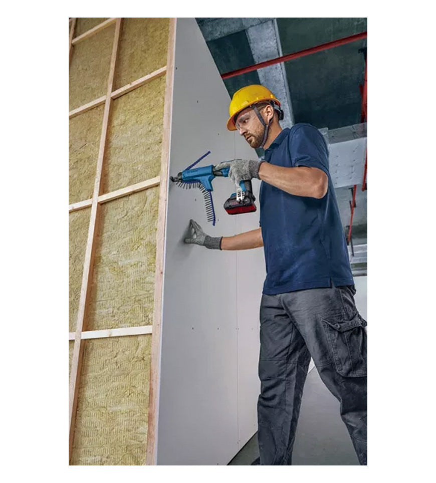 Tornavís per a plaques de guix amb bateria 18 V + 2 bateries de 4 Ah + carregador + maletí Bosch GTB 18V-45