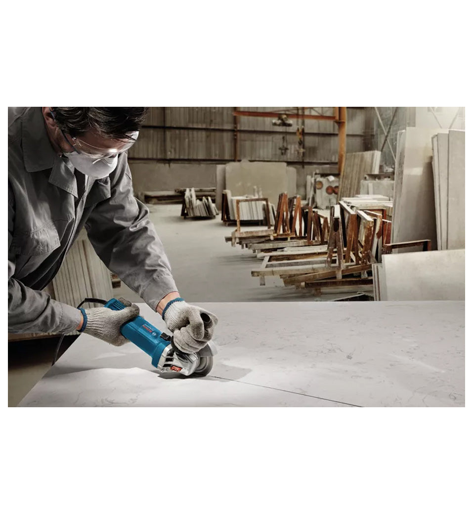 Miniamoladora angular 710 W 115 mm Bosch GWS 700