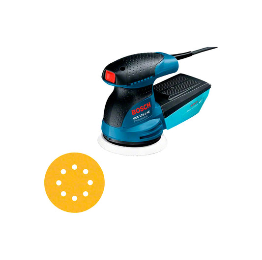 Polidora excèntrica de 125 mm 250 W Bosch GEX 125-1 AE