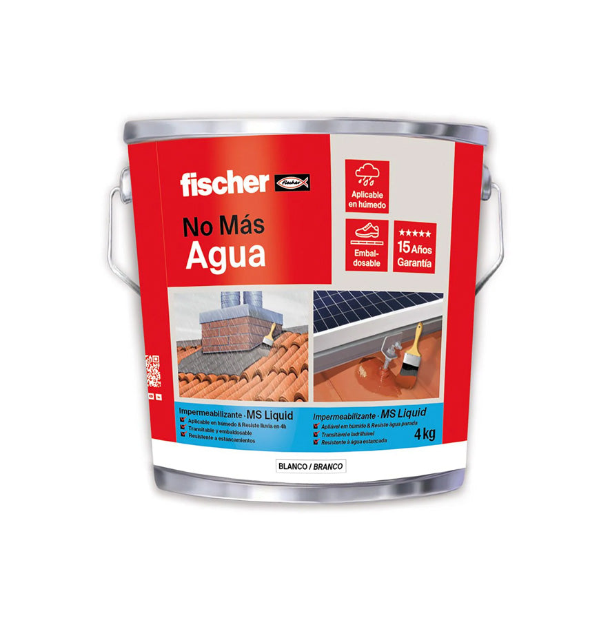 Bomba d’impermeabilitzant constructiu de 4 kg Fischer MS Líquido