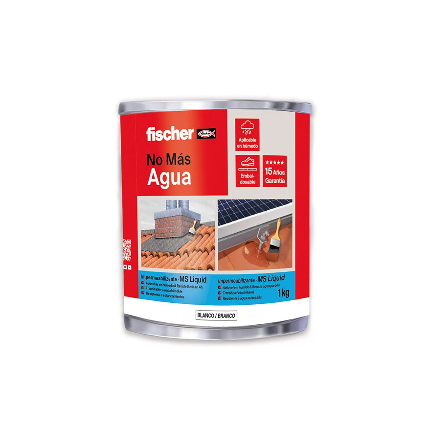 Bomba d’impermeabilitzant constructiu d’1 kg Fischer MS Líquido