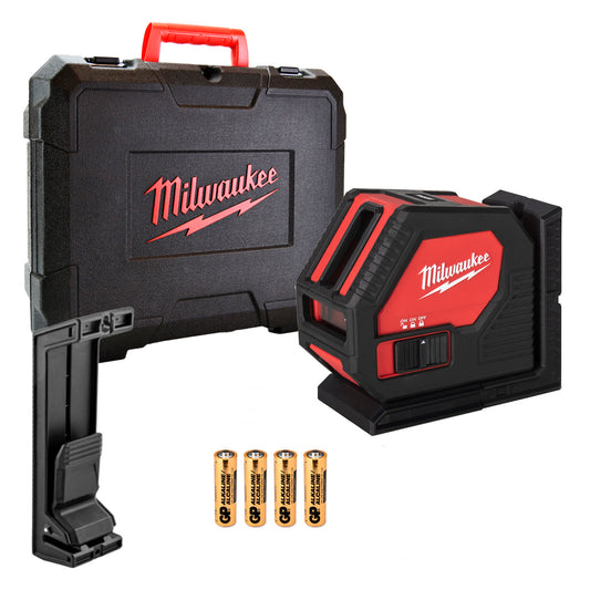 Nivell làser de 2 línies verd, 30m Milwaukee CLL-C