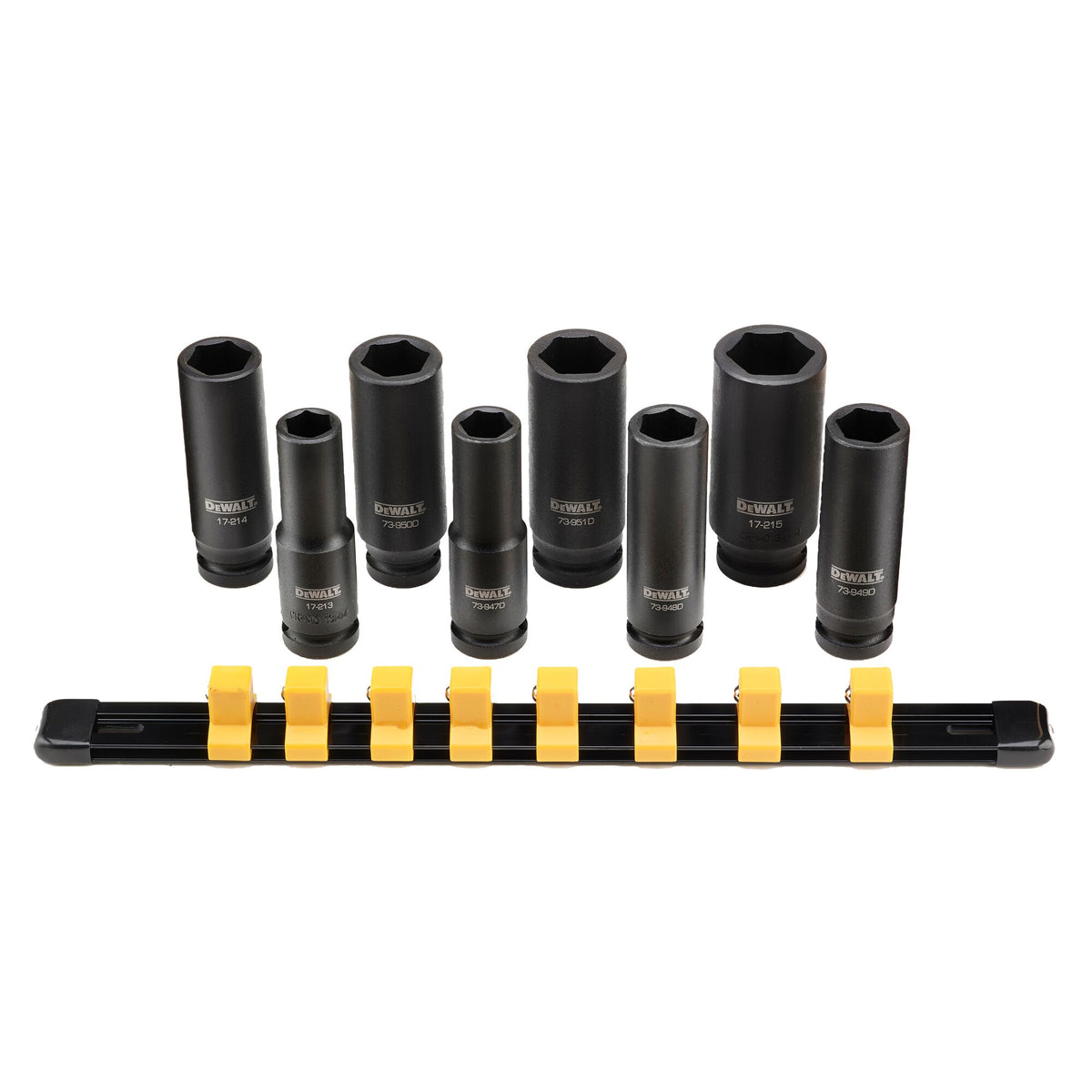 Set Vasos de Impacto 1/2" 8 Piezas DeWalt DWMT86090-0 - Vista alternativa