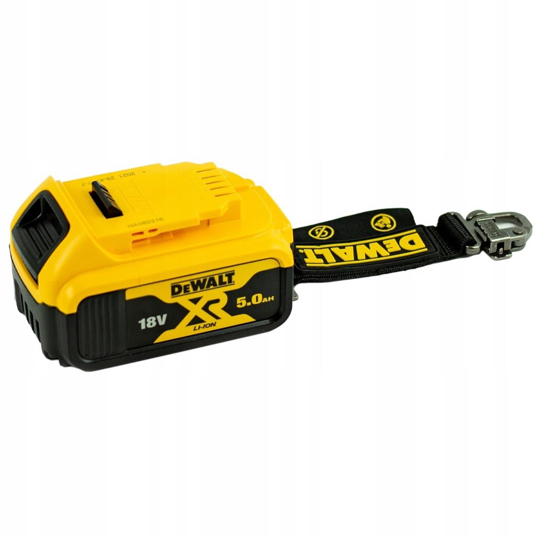 Set de trepant percutor + tornavís d’impacte + 2 bateries de 18 V 5 Ah + carregador + subjeccions per a eines Dewalt DCK266P2LR 18 V XR BL KIT LANYARD READY