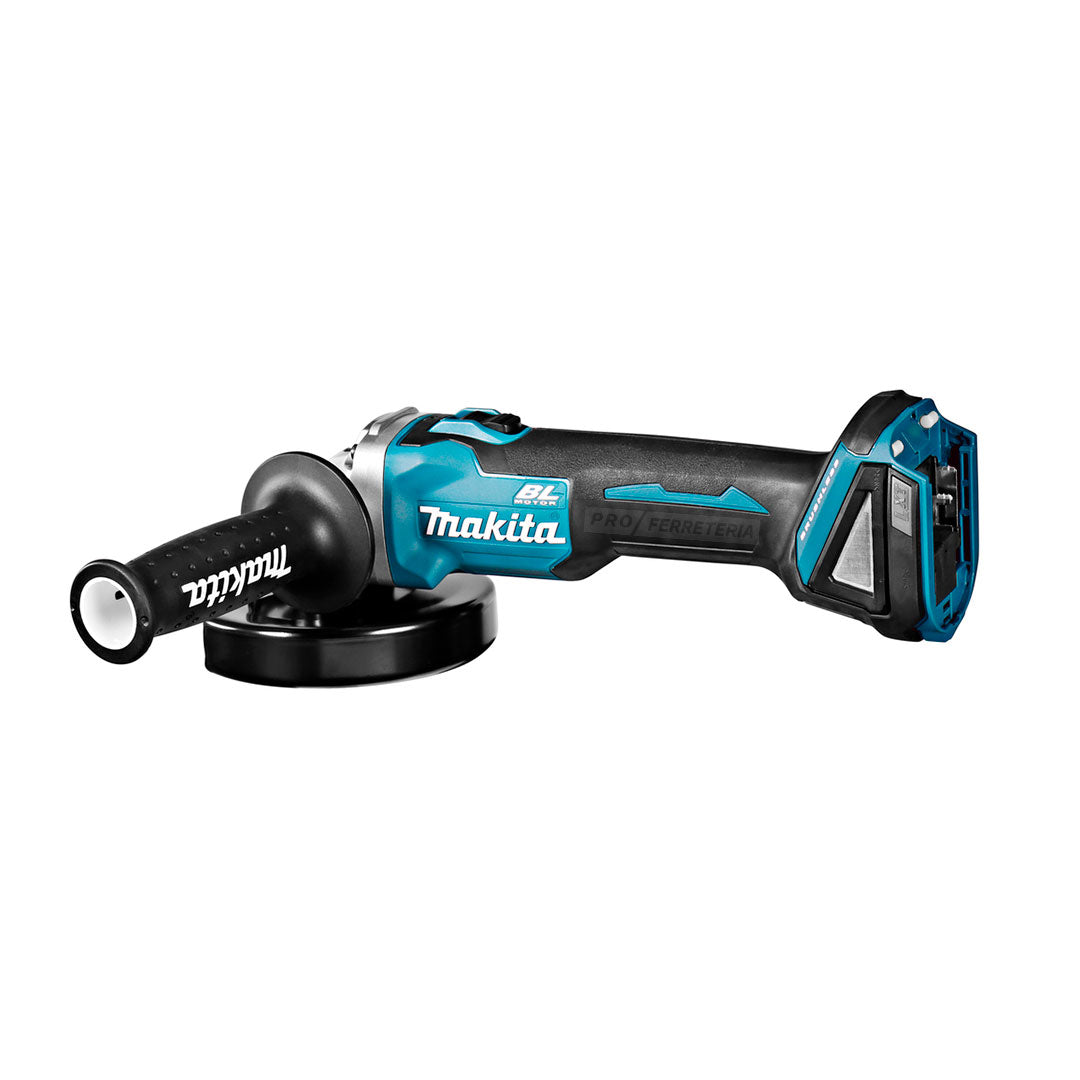 Miniesmoladora 18V amb 2 bateries de 5Ah + carregador + maletí Makita DGA504RTJ