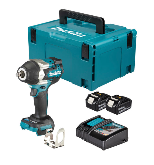 Clau d’impacte LXT 18V 1/2 700 Nm amb 2 bateries de 5Ah + carregador + maletí Makita DTW700RTJ