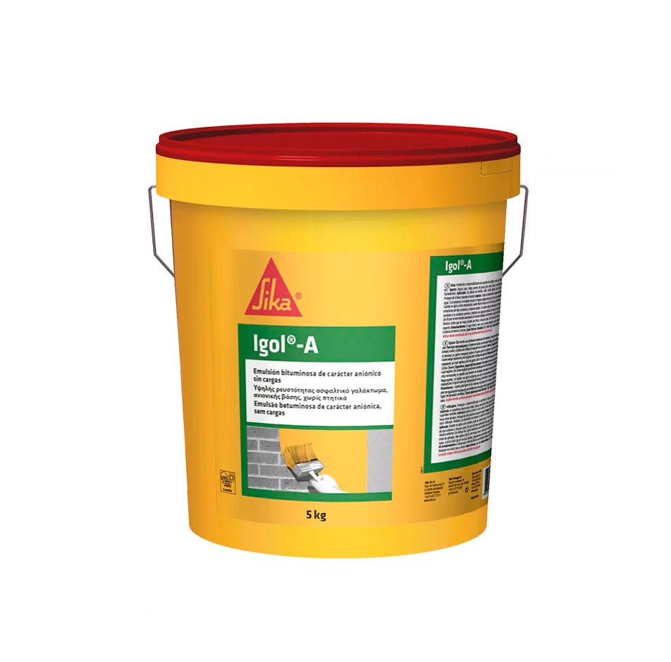 Emulsió bituminosa per a la imprimació de fonaments Igol-A 5kg Sika