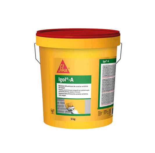 Emulsió bituminosa per a la imprimació de fonaments Igol-A 5kg Sika
