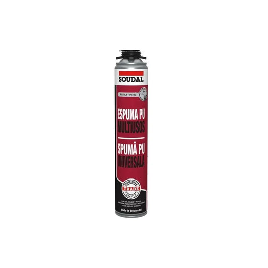 Escuma de poliuretà multiusos per a pistola 750 ml Multi-Purp Soudal