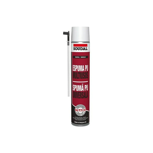 Bossa d’escuma de poliuretà multiús manual de 750ml Multi-Purp Soudal