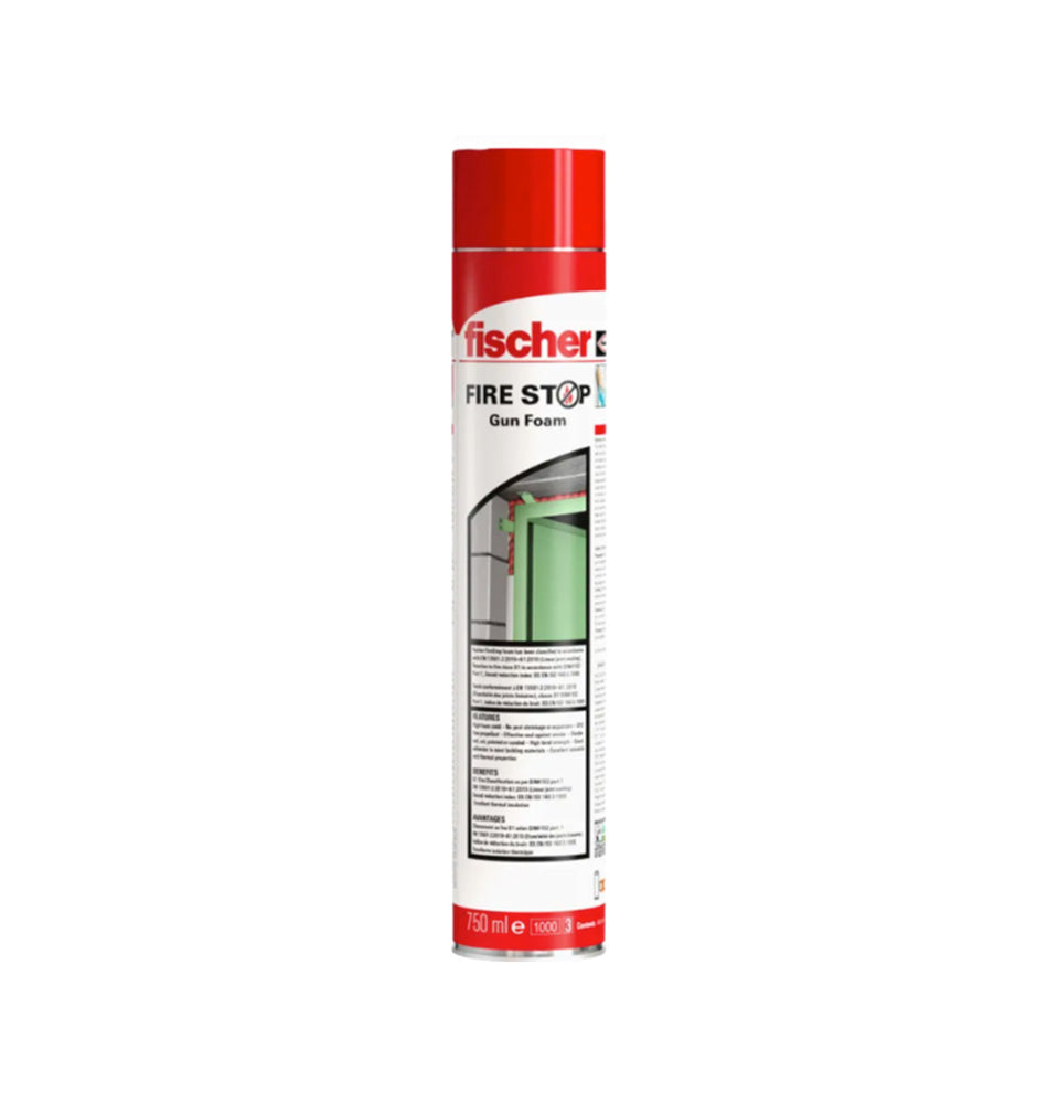 Escuma de poliuretà FireStop per a pistola 750ml Fischer