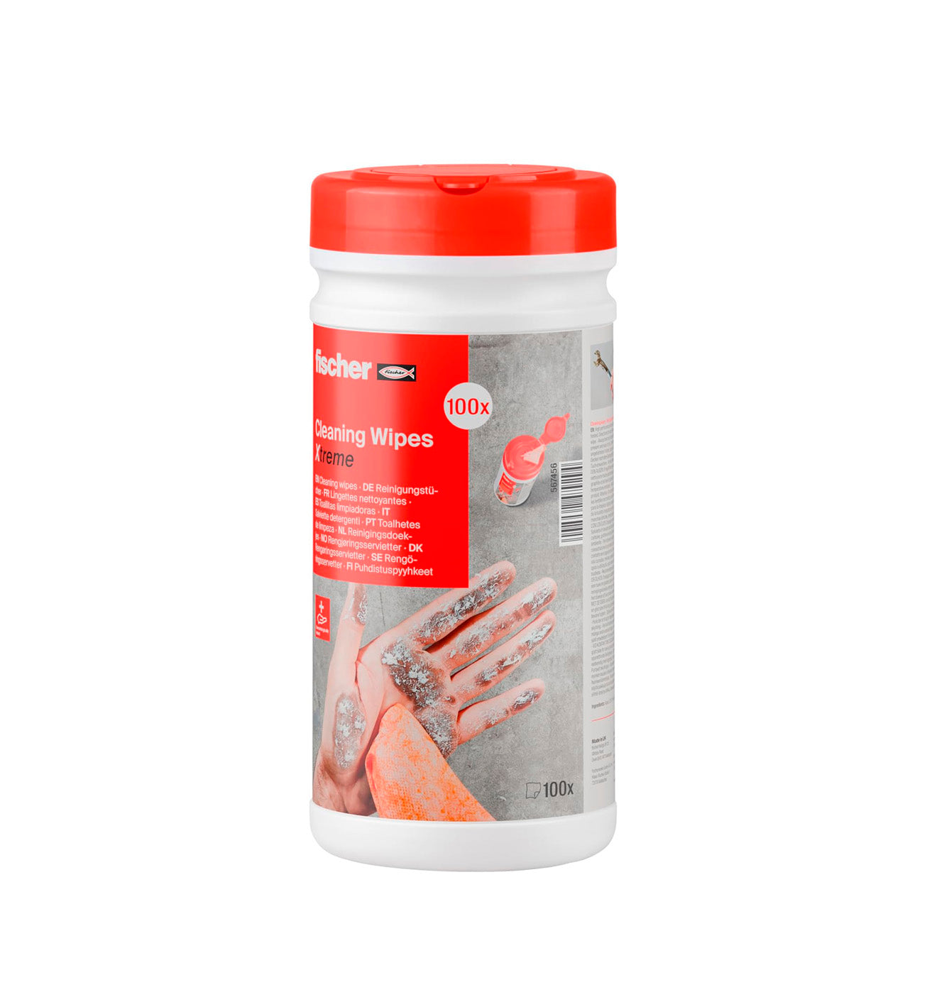 Tovalloletes de neteja Xtreme Fischer 100uds