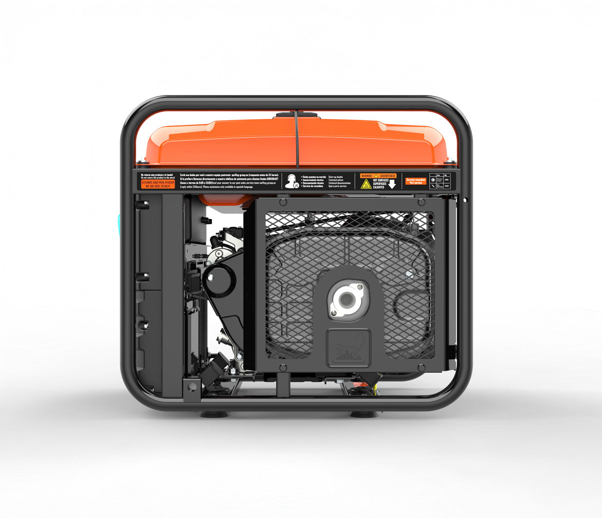 Generador inversor 7500 W 230 V 459 cc de 4 temps CRETA SOL Genergy