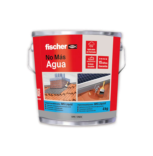 Bomba d’impermeabilitzant constructiu de 4 kg Fischer MS Líquido