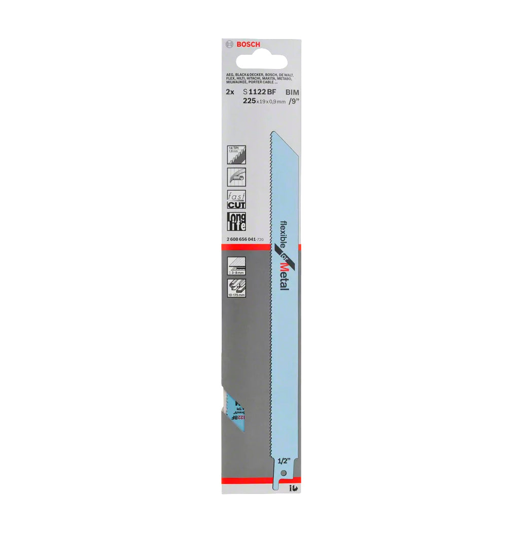 Fulla de serra de sabre 225mm S 1122 BF 2uds Bosch