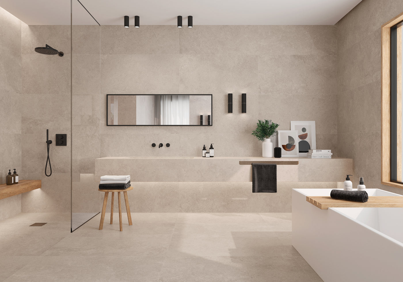 Caixa d'1,35m2 Verse Cream 30x90 Keraben