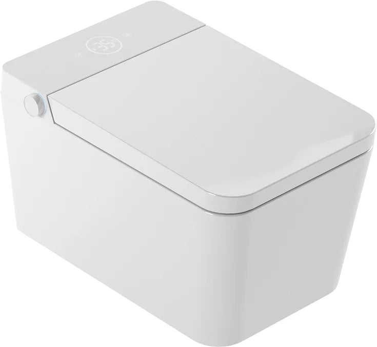 Inodor japonès amb Smart Cleaning Mizubath Isla suspès blanc