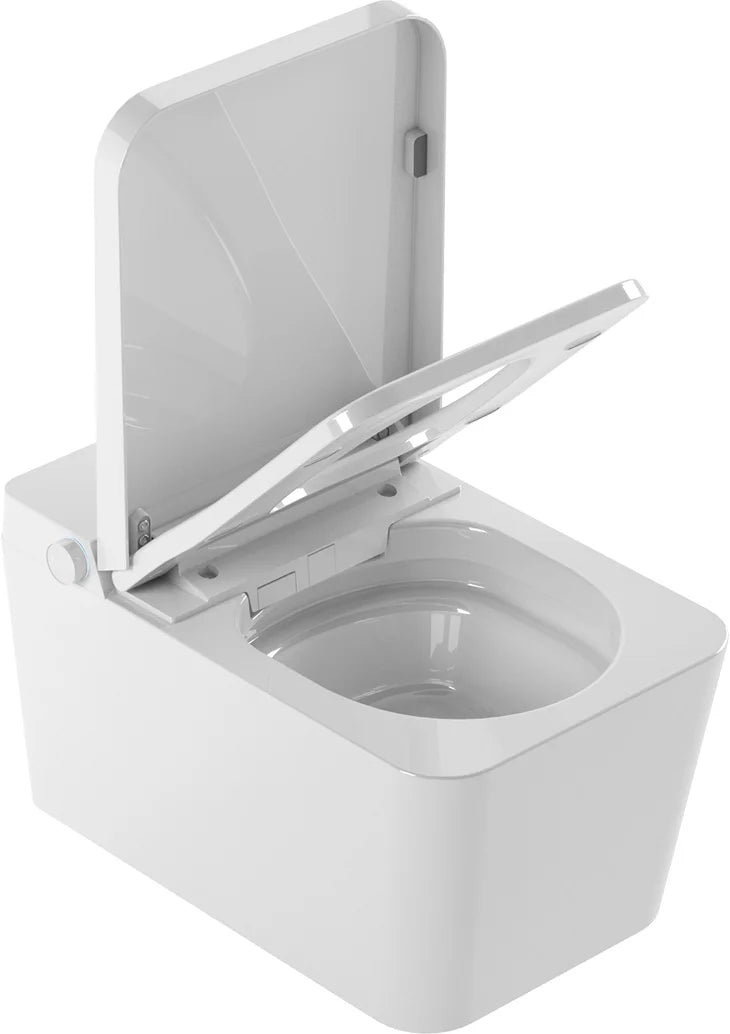 Inodor japonès amb Smart Cleaning Mizubath Isla suspès blanc