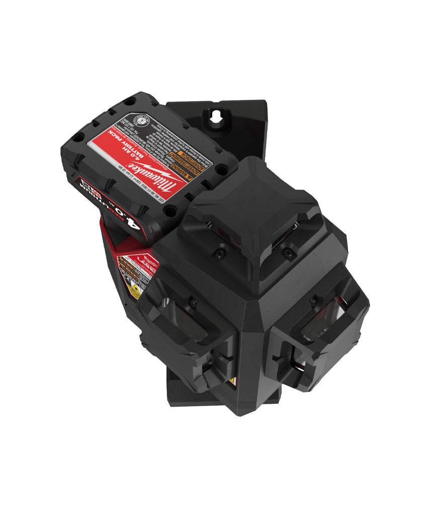 Nivell làser de 3 línies verd M12 amb bateria + carregador + maletí Milwaukee M123PL-401C