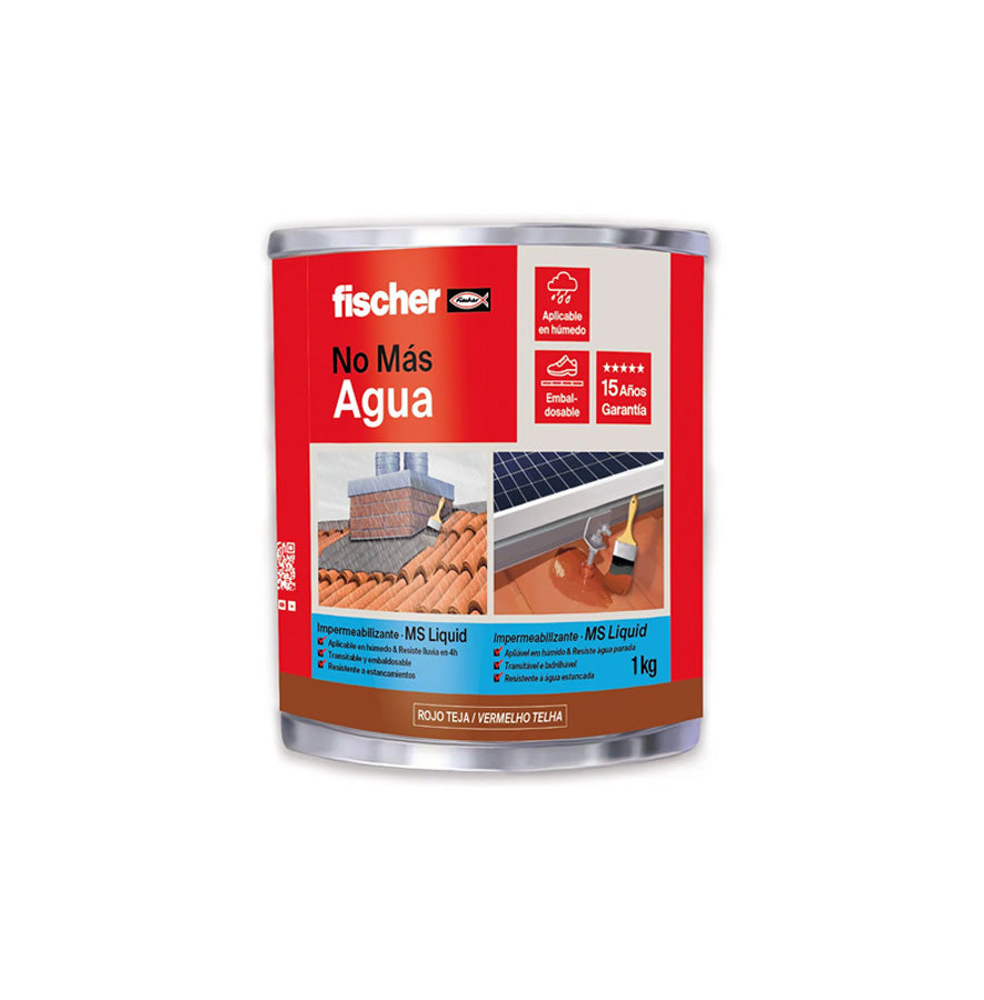 Bomba d’impermeabilitzant constructiu d’1 kg Fischer MS Líquido