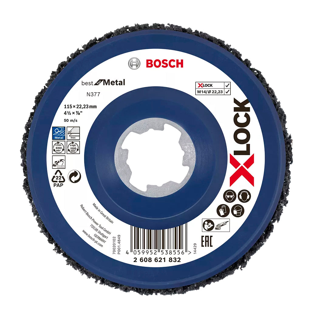 Disc de neteja Metal X-LOCK N377 Bosch