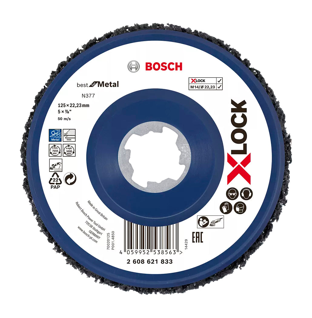 Disc de neteja Metal X-LOCK N377 Bosch