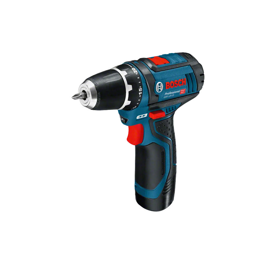 Set d’atrellador GSR 12V-15 i eines manuals Pro Bosch