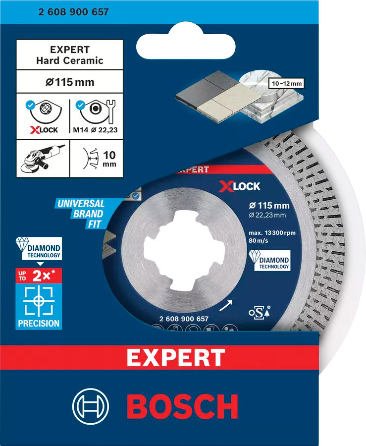 Disc de diamant 115mm Expert Hard Ceramic Bosch