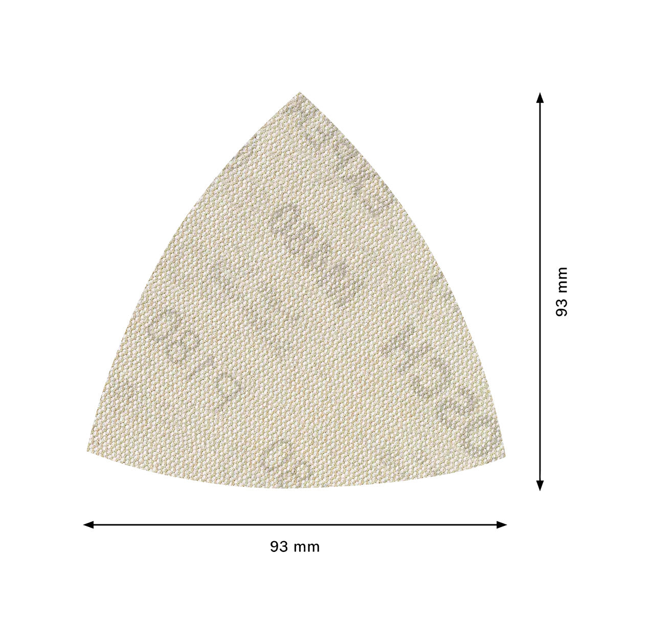 Malla de vidre EXPERT M480 per a polidores delta de 93mm 120g 5uds Bosch