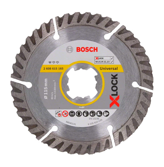 Disc de tall X-LOCK Standard Universal 115mm Bosch