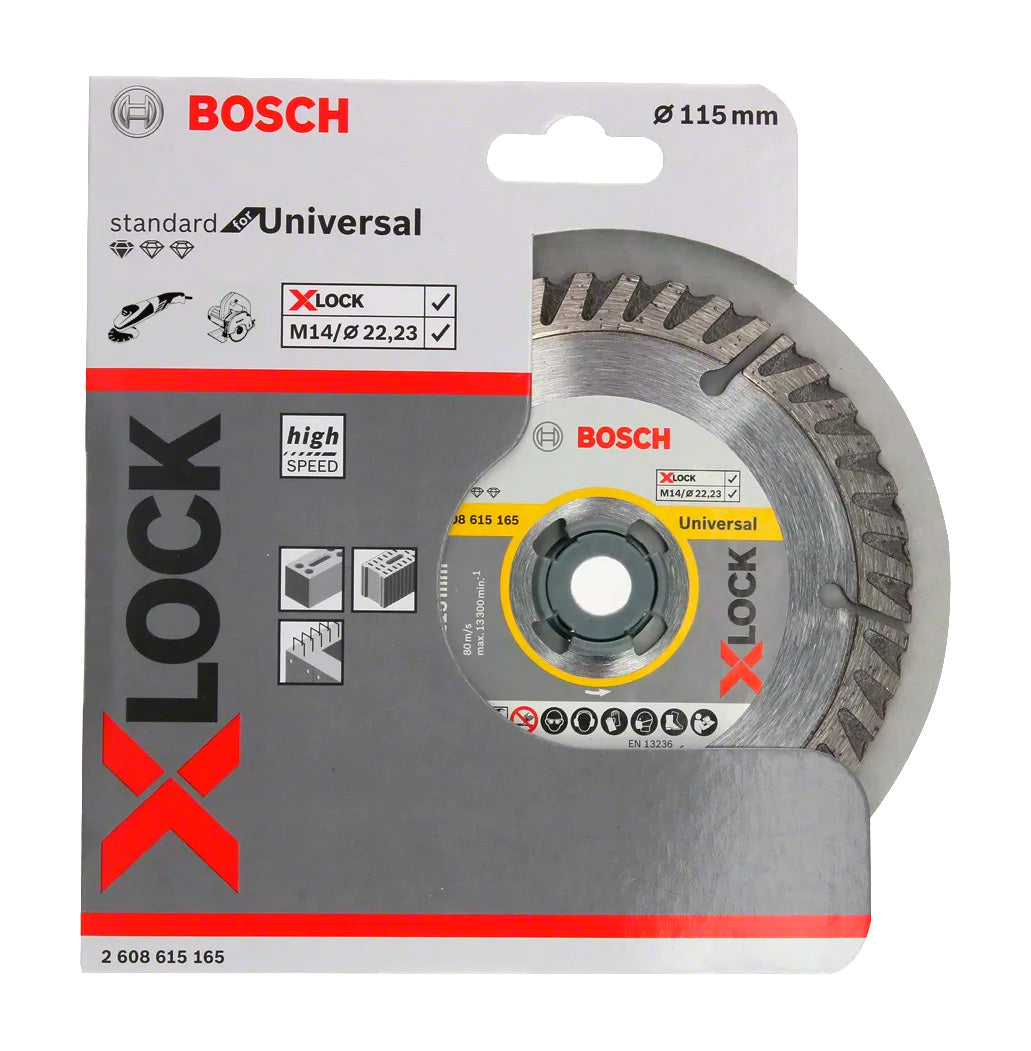 Disc de tall X-LOCK Standard Universal 115mm Bosch